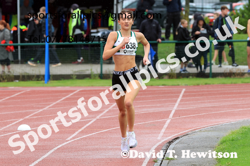Womens Under-17s 2025 Northern Athletics Autumn Road Relays, Leigh, Lancashire. Photo: David T. Hewitson/Sports for All Pics